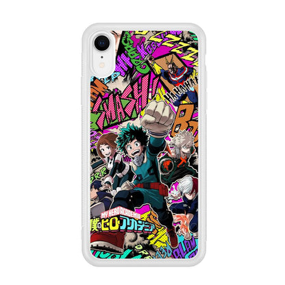 My Hero Academia Feel The Smash iPhone XR Case-Oxvistore