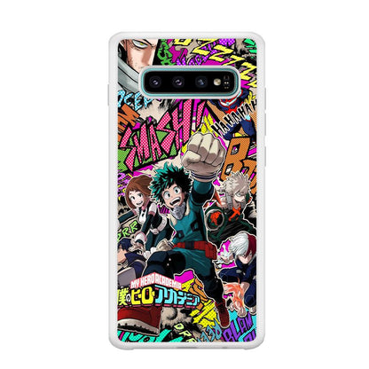 My Hero Academia Feel The Smash Samsung Galaxy S10 Plus Case-Oxvistore