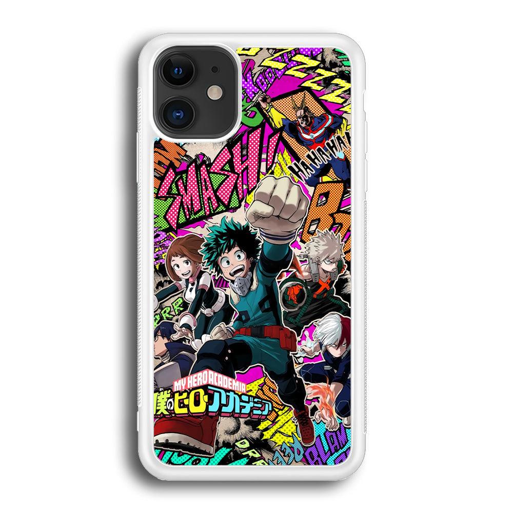 My Hero Academia Feel The Smash iPhone 12 Case-Oxvistore