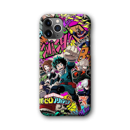 My Hero Academia Feel The Smash iPhone 11 Pro Max Case-Oxvistore