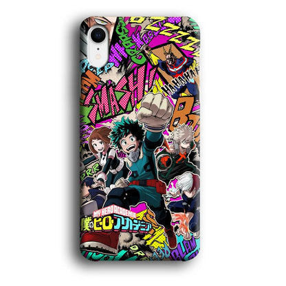 My Hero Academia Feel The Smash iPhone XR Case-Oxvistore