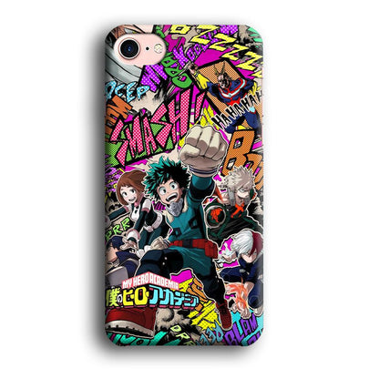 My Hero Academia Feel The Smash iPhone 8 Case-Oxvistore