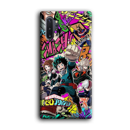 My Hero Academia Feel The Smash Samsung Galaxy Note 10 Plus Case-Oxvistore