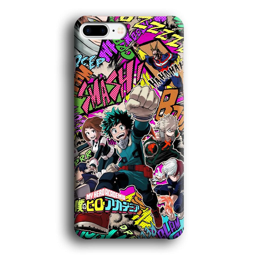 My Hero Academia Feel The Smash iPhone 7 Plus Case-Oxvistore