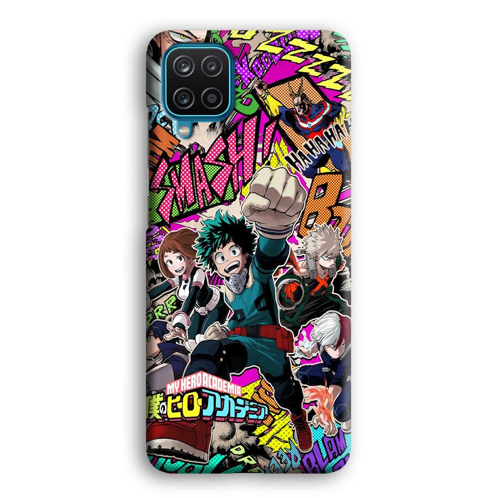 My Hero Academia Feel The Smash Samsung Galaxy A12 Case-Oxvistore