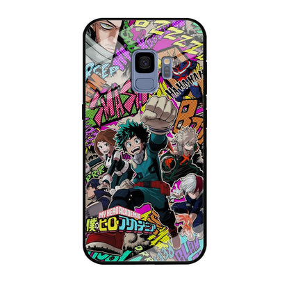 My Hero Academia Feel The Smash Samsung Galaxy S9 Case-Oxvistore