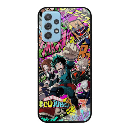 My Hero Academia Feel The Smash Samsung Galaxy A52 Case-Oxvistore