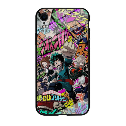 My Hero Academia Feel The Smash iPhone XR Case-Oxvistore