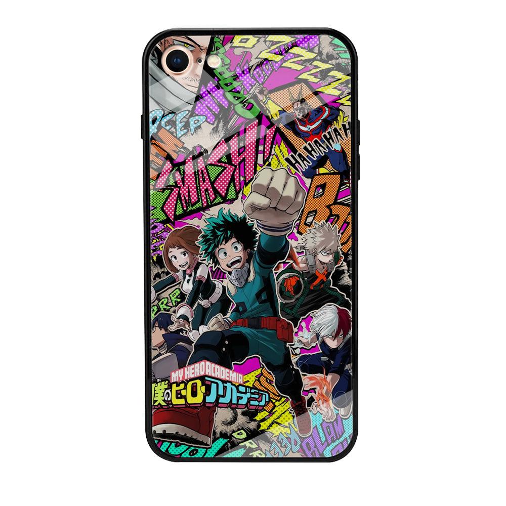 My Hero Academia Feel The Smash iPhone 8 Case-Oxvistore