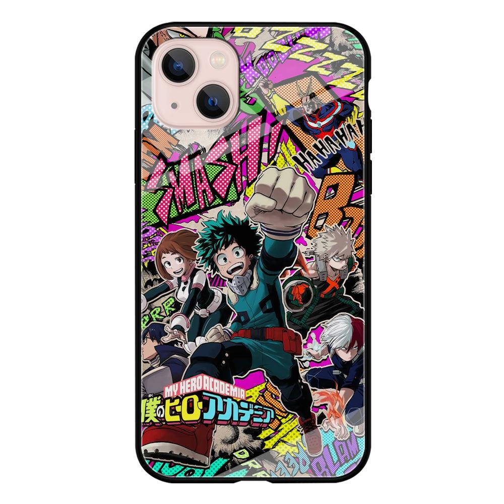 My Hero Academia Feel The Smash iPhone 13 Case-Oxvistore