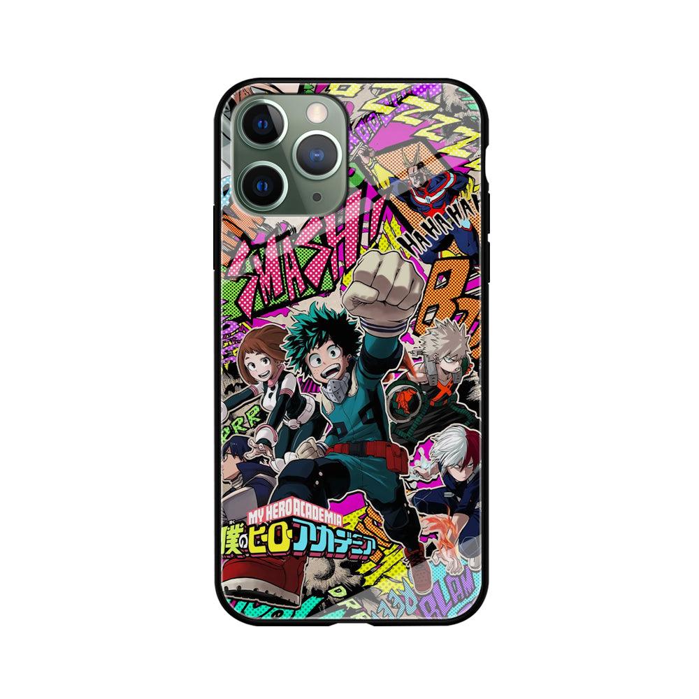 My Hero Academia Feel The Smash iPhone 11 Pro Max Case-Oxvistore