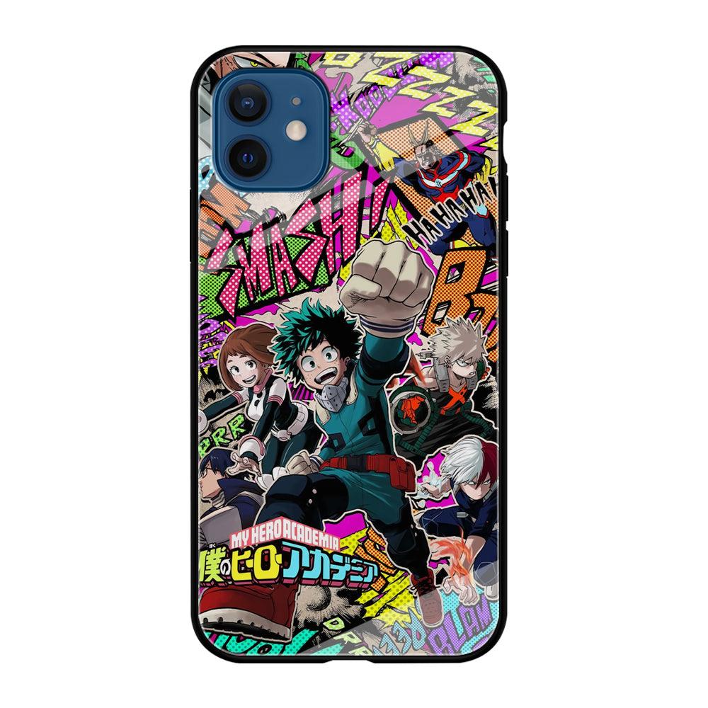 My Hero Academia Feel The Smash iPhone 12 Case-Oxvistore