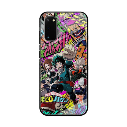 My Hero Academia Feel The Smash Samsung Galaxy S20 Case-Oxvistore