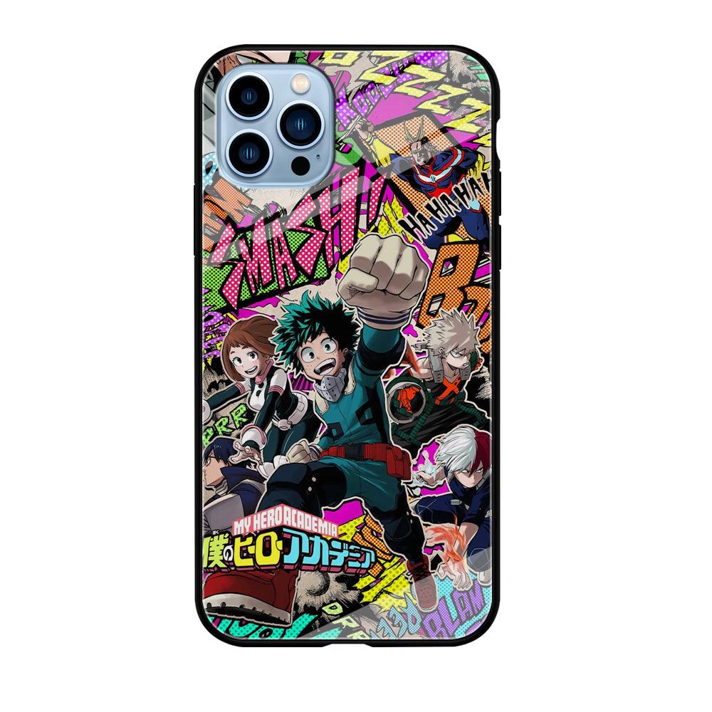 My Hero Academia Feel The Smash iPhone 12 Pro Max Case-Oxvistore