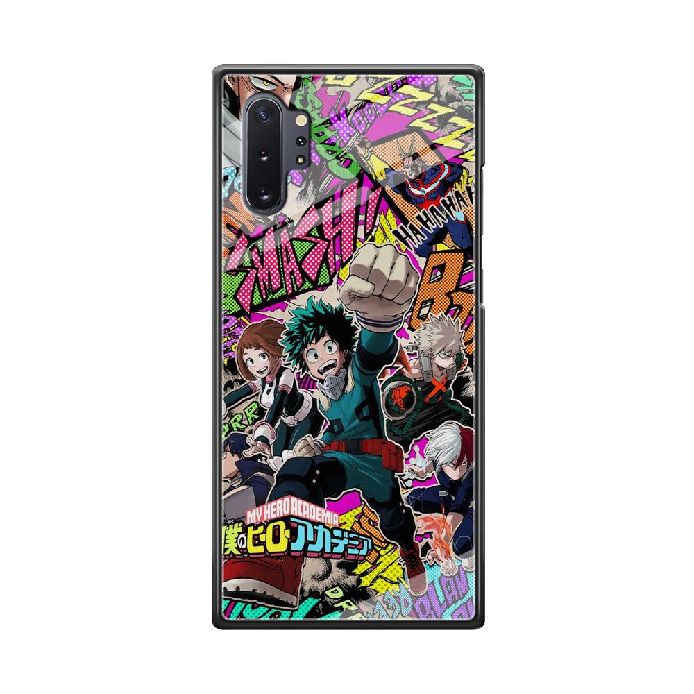 My Hero Academia Feel The Smash Samsung Galaxy Note 10 Plus Case-Oxvistore