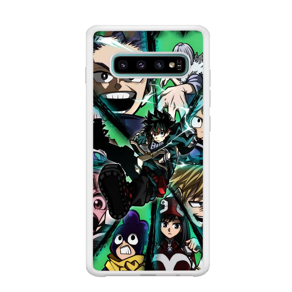 My Hero Academia a Reason to Fight Samsung Galaxy S10 Case-Oxvistore