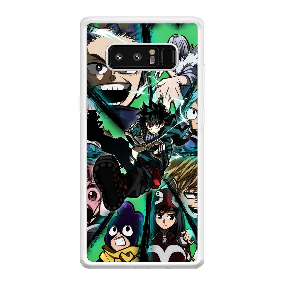 My Hero Academia a Reason to Fight Samsung Galaxy Note 8 Case-Oxvistore