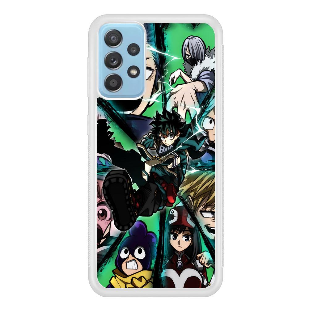 My Hero Academia a Reason to Fight Samsung Galaxy A52 Case-Oxvistore