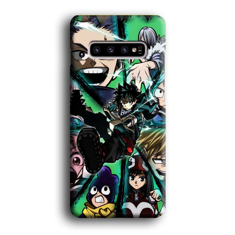 My Hero Academia a Reason to Fight Samsung Galaxy S10 Case-Oxvistore