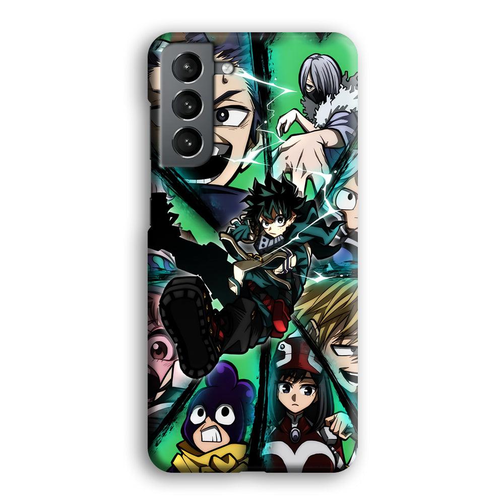 My Hero Academia a Reason to Fight Samsung Galaxy S21 Case-Oxvistore