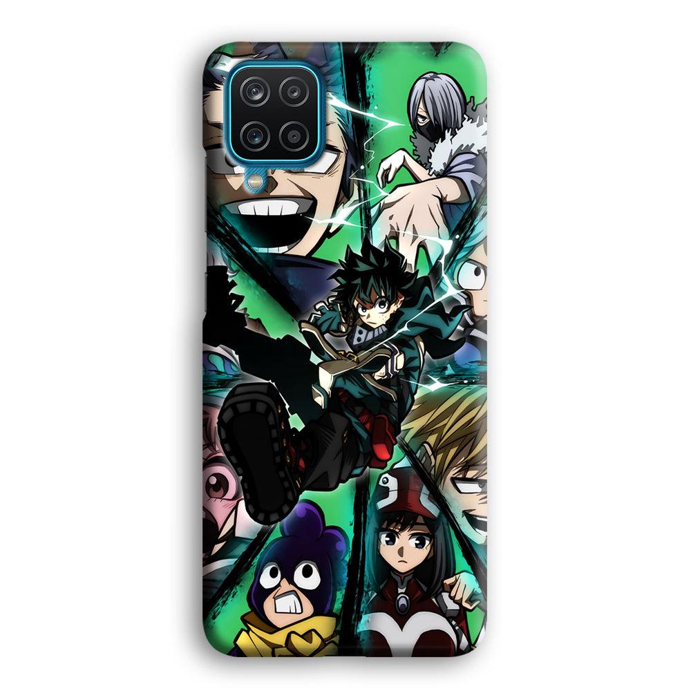 My Hero Academia a Reason to Fight Samsung Galaxy A12 Case-Oxvistore