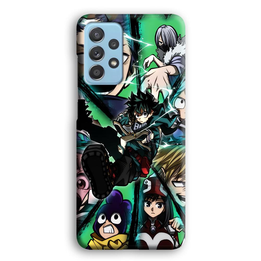 My Hero Academia a Reason to Fight Samsung Galaxy A52 Case-Oxvistore