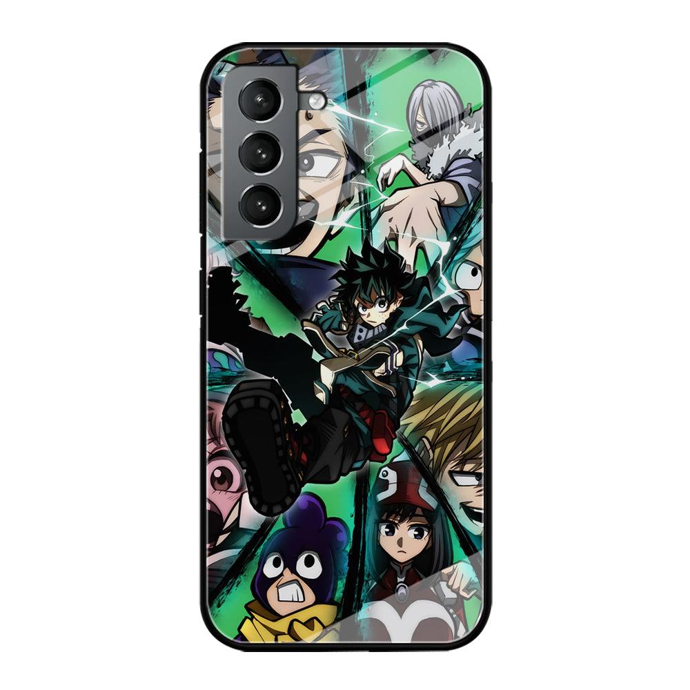 My Hero Academia a Reason to Fight Samsung Galaxy S21 Case-Oxvistore