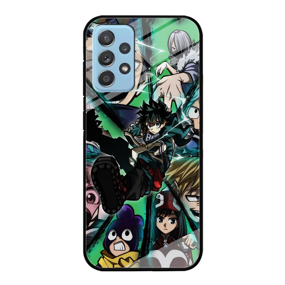 My Hero Academia a Reason to Fight Samsung Galaxy A52 Case-Oxvistore