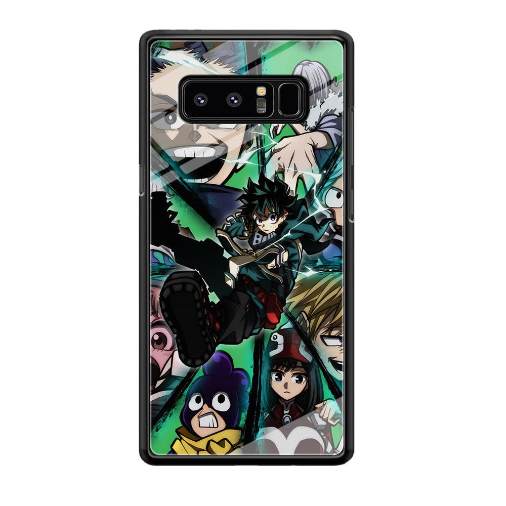 My Hero Academia a Reason to Fight Samsung Galaxy Note 8 Case-Oxvistore