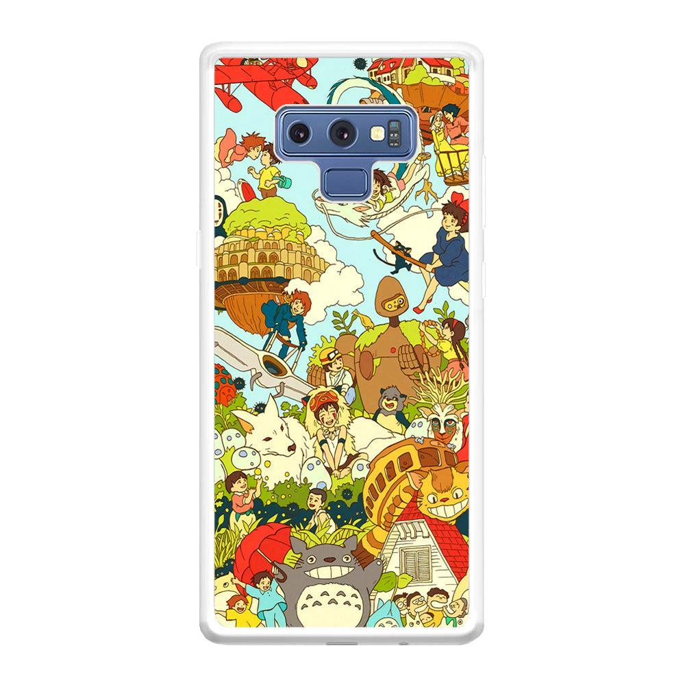 My Neighbor Totoro Family Playing Ground Samsung Galaxy Note 9 Case-Oxvistore