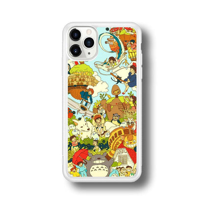 My Neighbor Totoro Family Playing Ground iPhone 11 Pro Case-Oxvistore