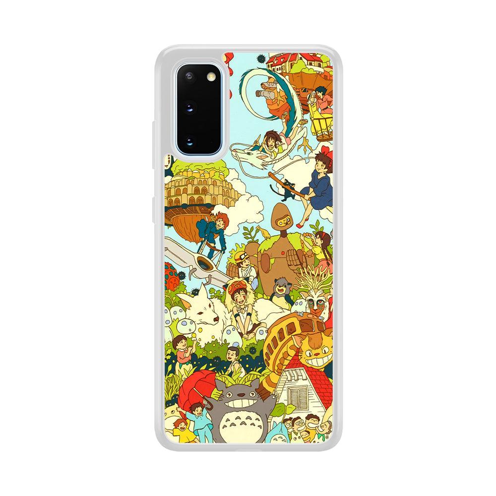 My Neighbor Totoro Family Playing Ground Samsung Galaxy S20 Case-Oxvistore