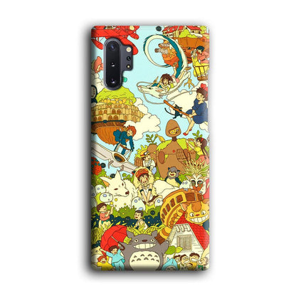 My Neighbor Totoro Family Playing Ground Samsung Galaxy Note 10 Plus Case-Oxvistore