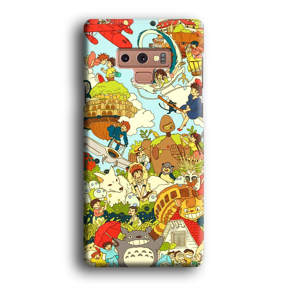 My Neighbor Totoro Family Playing Ground Samsung Galaxy Note 9 Case-Oxvistore