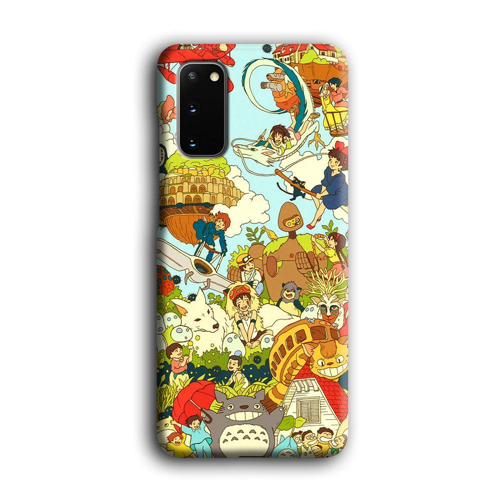 My Neighbor Totoro Family Playing Ground Samsung Galaxy S20 Case-Oxvistore