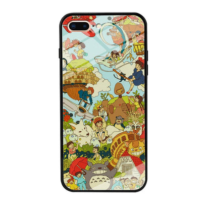 My Neighbor Totoro Family Playing Ground iPhone 7 Plus Case-Oxvistore