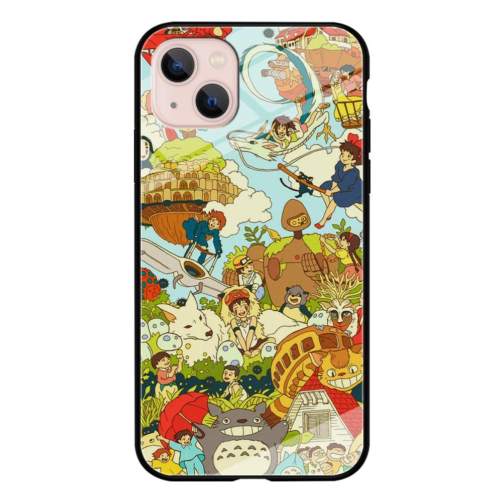 My Neighbor Totoro Family Playing Ground iPhone 13 Case-Oxvistore