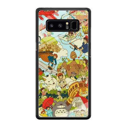 My Neighbor Totoro Family Playing Ground Samsung Galaxy Note 8 Case-Oxvistore