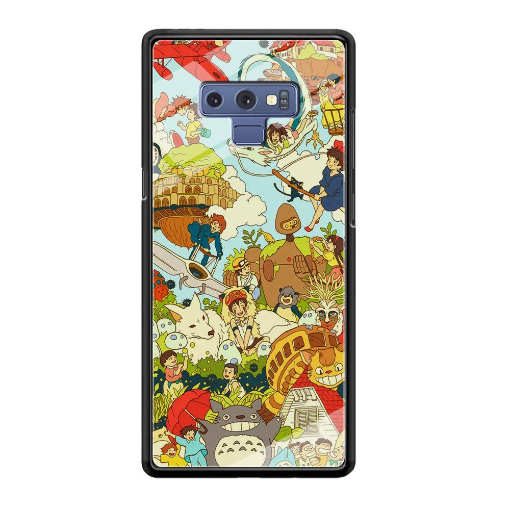 My Neighbor Totoro Family Playing Ground Samsung Galaxy Note 9 Case-Oxvistore