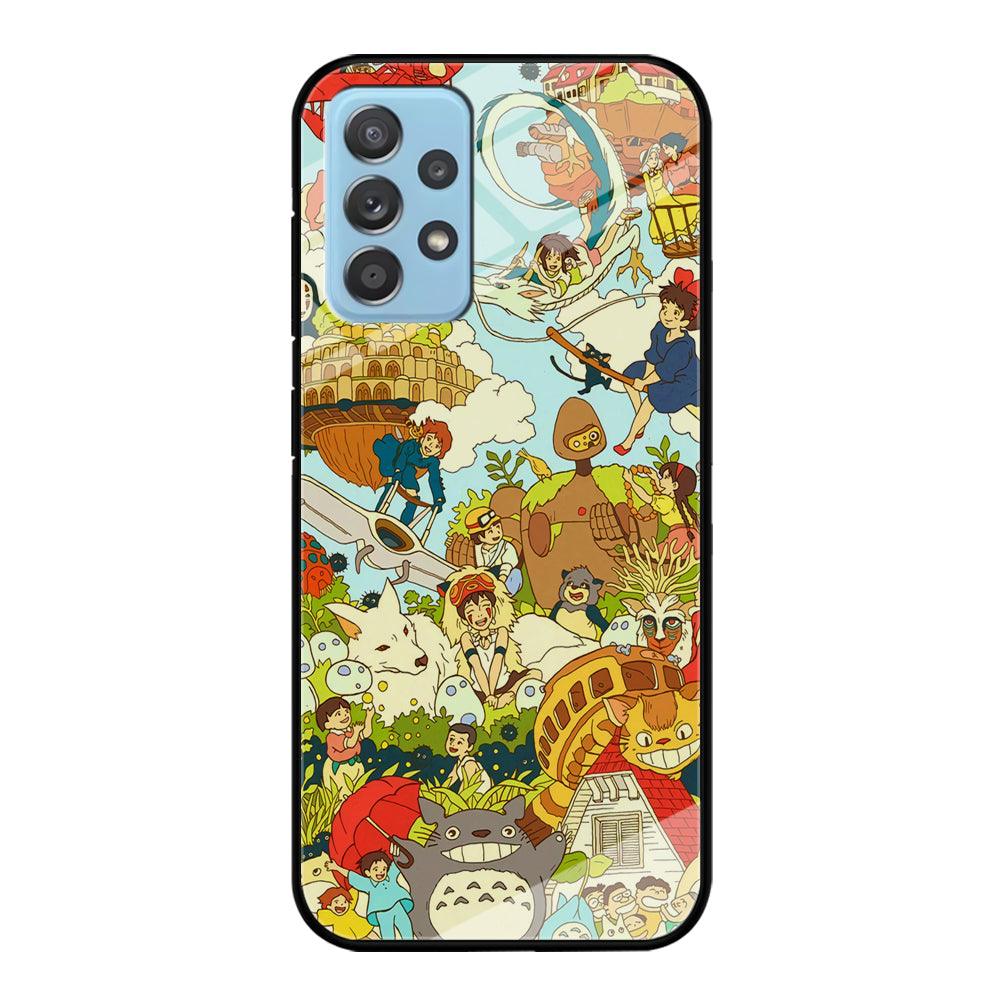 My Neighbor Totoro Family Playing Ground Samsung Galaxy A52 Case-Oxvistore