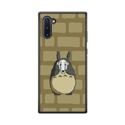 My Neighbor Totoro Iam not Here Samsung Galaxy Note 10 Case-Rubber Black (2D Case)-Oxvistore