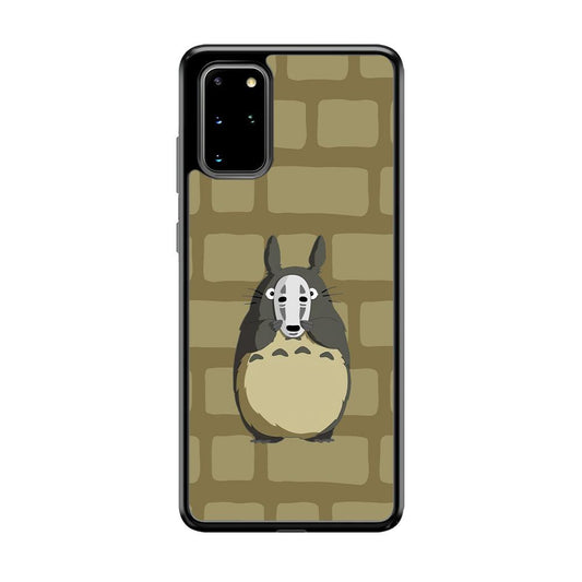 My Neighbor Totoro Iam not Here Samsung Galaxy S20 Plus Case-Rubber Black (2D Case)-Oxvistore