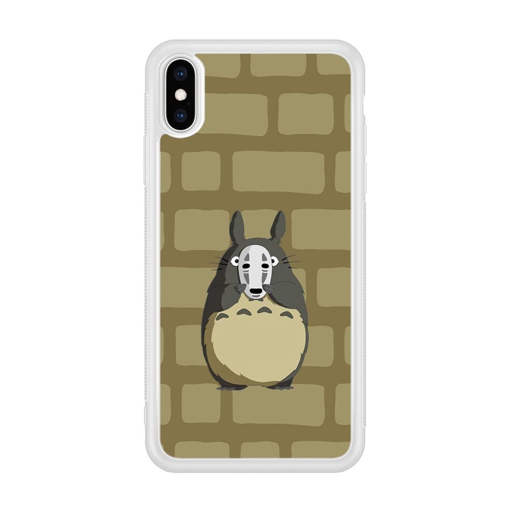 My Neighbor Totoro Iam not Here iPhone X Case-Oxvistore