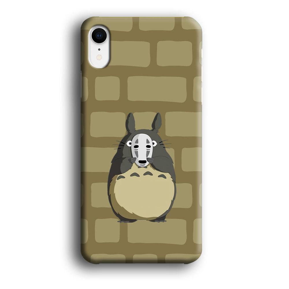 My Neighbor Totoro Iam not Here iPhone XR Case-Oxvistore