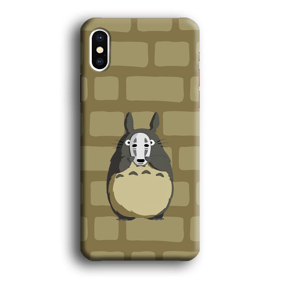 My Neighbor Totoro Iam not Here iPhone X Case-Oxvistore