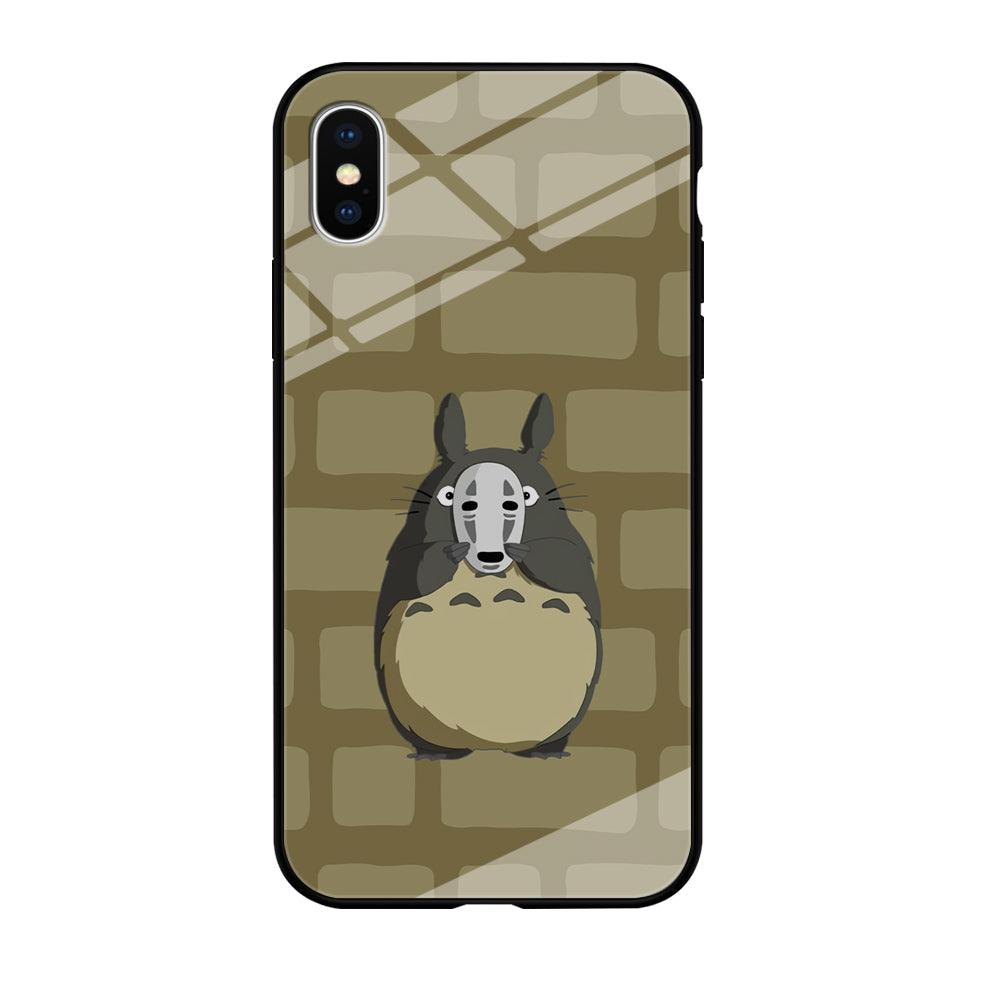 My Neighbor Totoro Iam not Here iPhone X Case-Oxvistore