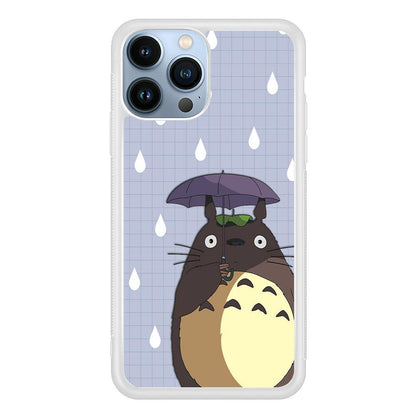 My Neighbor Totoro Ups It Rain iPhone 13 Pro Case-Oxvistore