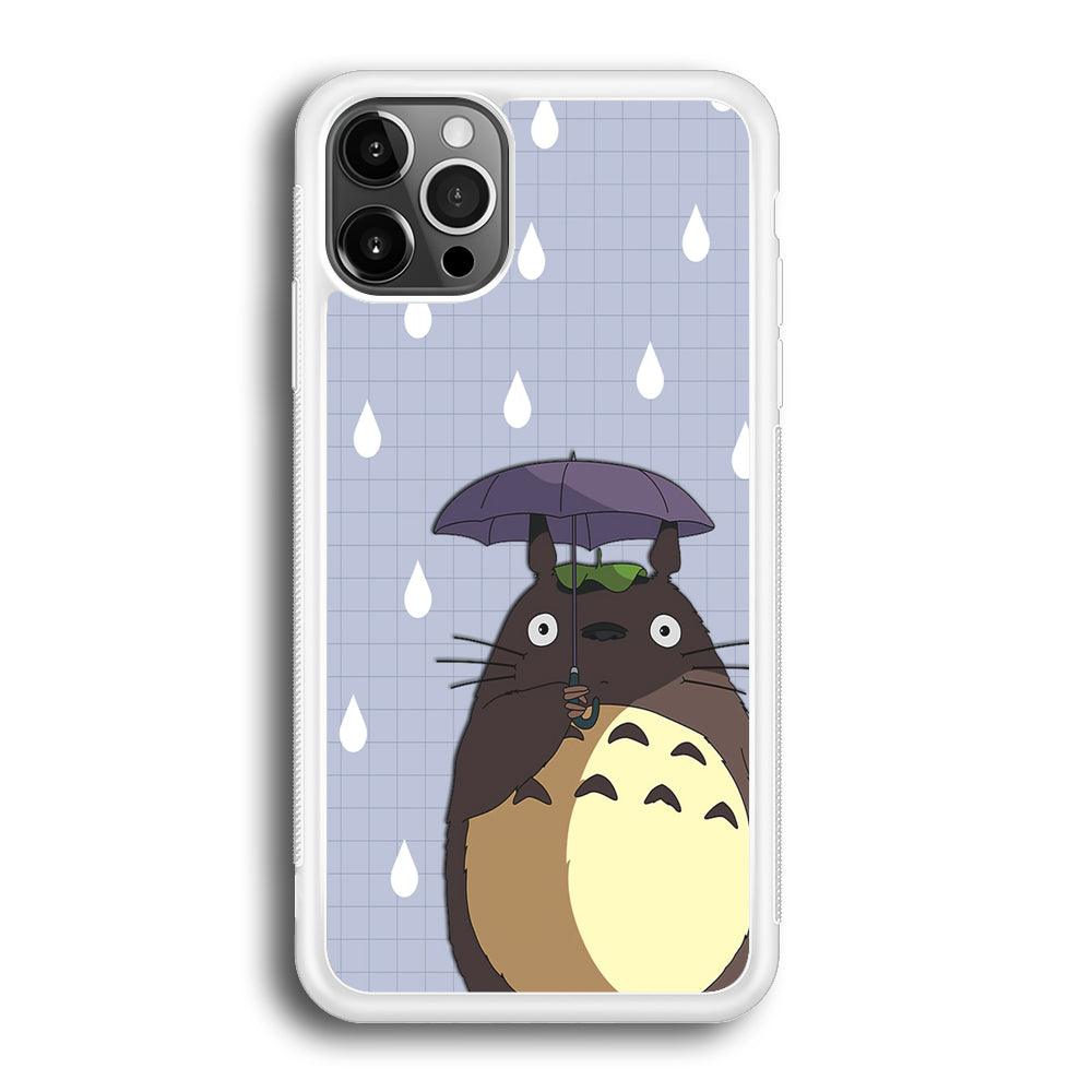 My Neighbor Totoro Ups It Rain iPhone 12 Pro Max Case-Oxvistore