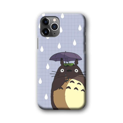 My Neighbor Totoro Ups It Rain iPhone 11 Pro Case-Oxvistore