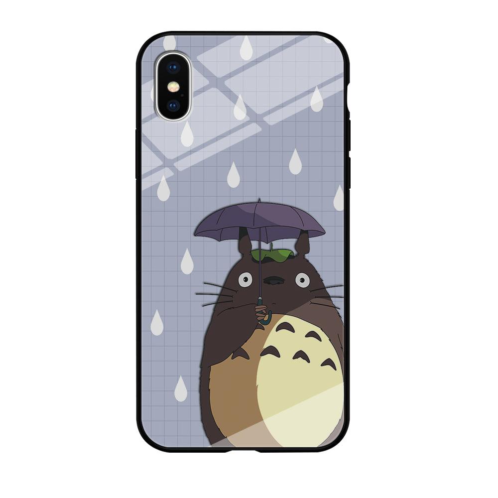 My Neighbor Totoro Ups It Rain iPhone Xs Max Case-Oxvistore